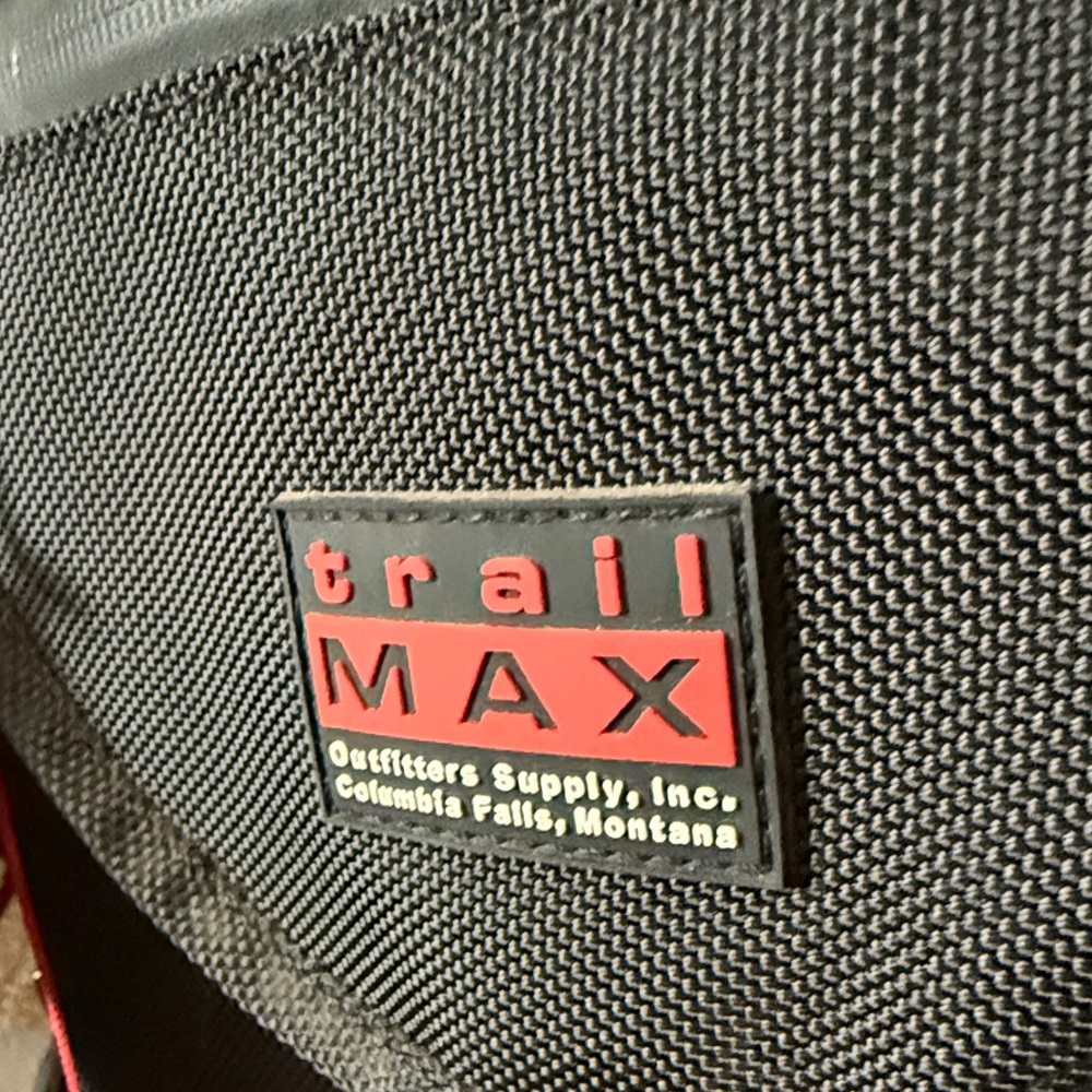 Saddlebags Black w/Red Accents - Picture 2 of 3